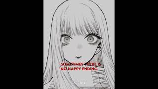 sometimes there is no happy ending   My dress up darling Manga - Edit #mydressupdarling #gojo