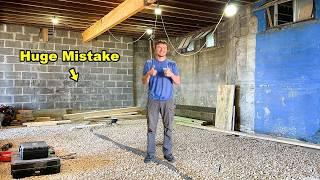 Restoring A $7000 Mansion We Made A Mistake Building The Basement