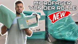 NEU  Microfaser Lappen von der Rolle  Endless Microfiber Roll CHECK  Aufbereitung ALFA STELVIO