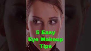 5 Eye Makeup Tips   Easy & Simple to Follow #shorts