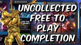 Uncollected Free To Play Completion - NO BLADE - Marvel Contest Of Champions