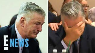 Alec Baldwin Cries As Rust Trial Manslaughter Charge Is Dismissed  E News