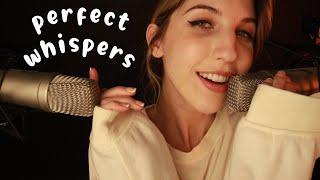 Perfect Breathy But Crispy Whispers ASMR