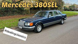 MERCEDES BENZ W126 380 SEL #mercedesbenz #w126 #dealingclassics #reillyclassiccars