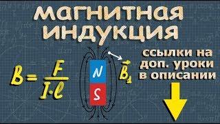 ИНДУКЦИЯ МАГНИТНОГО ПОЛЯ сила Ампера правило левой руки