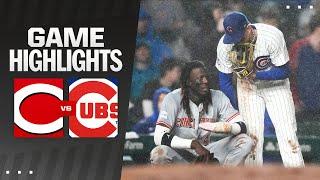 Reds vs. Cubs Game Highlights 6124  MLB Highlights