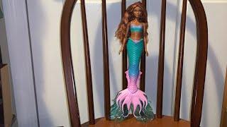 Live action Little Mermaid Mattel sing & dream Ariel doll review
