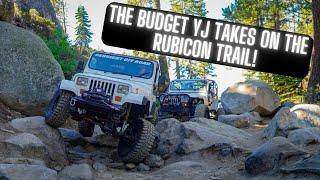 The BUDGET JEEP YJ Takes On THE RUBICON TRAIL Did He Make It Though?  Watch Now