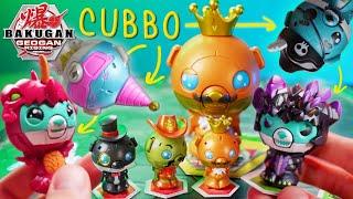 Opening 12 Cubbo Toys from BAKUGAN Geogan Rising - Bakugan Unboxing Compilation