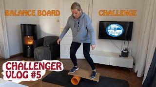 BALANCE BOARD CHALLENGE - who can stay longer on the balance board? TSF Challenger Vlog #5