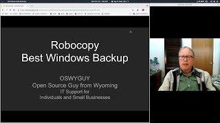 Robocopy Backup Tutorial for Windows