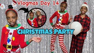 Vlogmas Day 14 Christmas Party #trending #fun #vlogmas #christmasparty