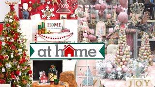 NEW FARMHOUSE & PINK CHRISTMAS DECOR SHOP WITH ME 2022  AT HOME CHRISTMAS DECOR AS REQUESTED