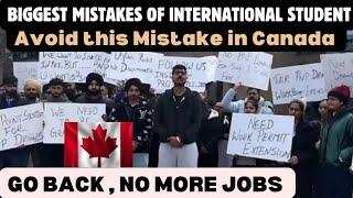 Biggest Mistakes International Students do in CANADA  #canada #india #studyvisa #students #pr