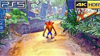 Crash Bandicoot N. Sane Trilogy PS5 4K HDR Gameplay