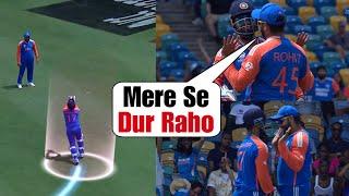 Everyone stunned when Rohit Sharma refused to hug Rishabh Pant during Ind vs Afg T20 World Cup 2024