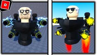 EARLY ACCESS to CHIEF SCIENTIST SKIBIDI TOILET MECH MORPH in TEST REALM - Roblox