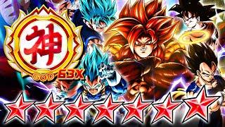 Dragon Ball Legends THE 6TH ANNIVERSARY FUSION WARRIOR TEAM CONQUERS THE META FOR GOD RANK #63