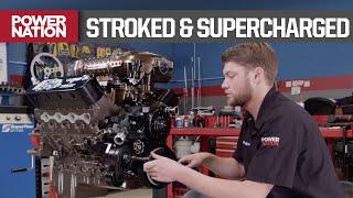 A Custom 419ci Supercharged LS3 Puts Down Big Pump-Gas Power - Engine Power S9 E18 & 19