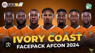 ReleseFacepack Ivory Coast AFCORN 2024 #fifa16 #fifa16offline #fifa16ultimateteam #facepack