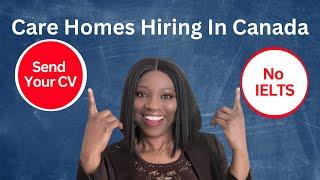 Apply NOW These Canada Care Homes Are Hiring Caregivers From Abroad