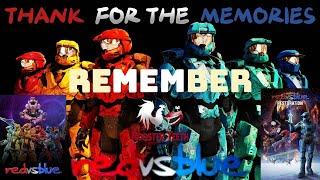 REMEMBER RED VS BLUE -ROOSTER TEETH CLOSED THERE DOOR