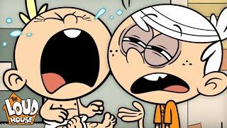 Baby Lily Being Loud & Crying for 21 Minutes   The Loud House