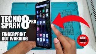 Tecno Spark 8 pro Fingerprint Not Working  GSM TUBER