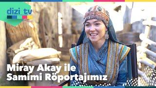 @KurulusOsman dizi oyuncusu Miray Akay ile çok özel röportaj... - Dizi TV 801. Bölüm