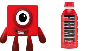 Number Blocks Cartoon Characters And Their Favorite Drinks Movies & More  Four One Zero Seven