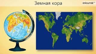 Видеоурок по географии Строение земного шара