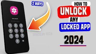 How to Open AppLock Without a Password on Android Phone  How to Unlock App Lock in Any Mobile 2024.
