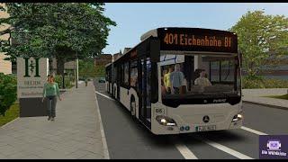 Omsi 2 - Ahlheim v4 - im O530 C2 G Hybrid auf der NE01  401 vom Hauptbahnhof nach Eichenhöhe