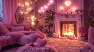 Cozy Valentines Day Ambience with Relaxing LoFi Music