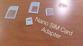 Noosy Nano SIM Card Adapter Review and Demo