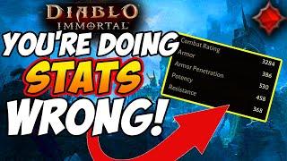 IGNORE THESE STATS MUST KNOW INFO in Diablo Immortal