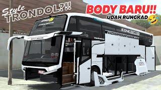FREE SHARE MOD JB5 TRONDOL STYLE BY AKMALAZDSGN #modbussidterbaru #bussimulatorindonesia