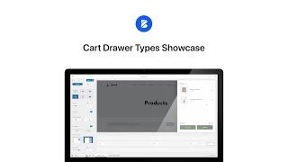 Cart Drawer Types Showcase  Blocksy #shorts