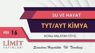 TYTAYT Kimya Konu Anlatımı Su Ve Hayat