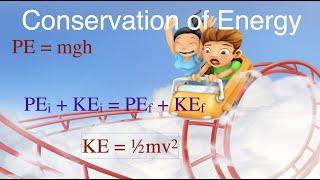 Conservation of Mechanical Energy Example Problems