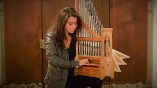 Catalina Vicens - Medieval Portative Organ  Rondeau - C. Cooman 2014