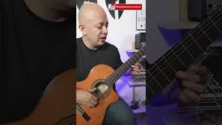 Como tocar los armónicos naturales en la guitarra