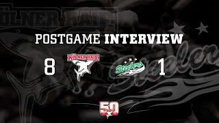 Postgame-Interview Kölner Haie – Bietigheim Steelers 81  22.01.2023