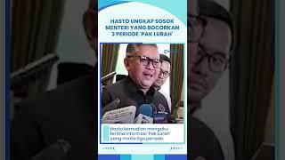 HASTO BLAK-BLAKAN Sebut soal Menteri yang Minta PAK LURAH untuk Jabat 3 Periode Siapa Sosoknya?