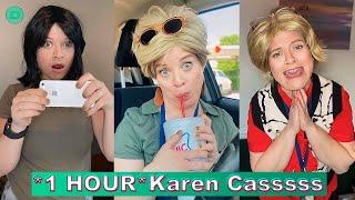 *1 HOUR* Karen Cassssss New TikTok Compilations 2024  Best Karen Cassssss TikTok Videos