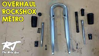 RockShox Metro Forks Service - DisassemblyCleanLubeAssembly