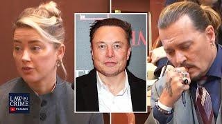 Amber Heard Reveals How & Where She First Met Elon Musk