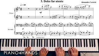 A. Cavicchi - Dolce far niente for piano four-hands