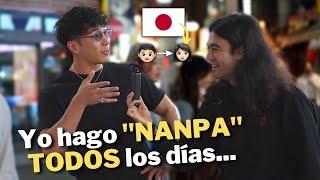 ESTO es el famoso NANPA en JAPÓN Entrevistas de Noche