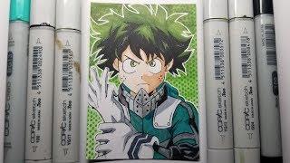 Drawing Izuku Midoriya Deku  My Hero Academia